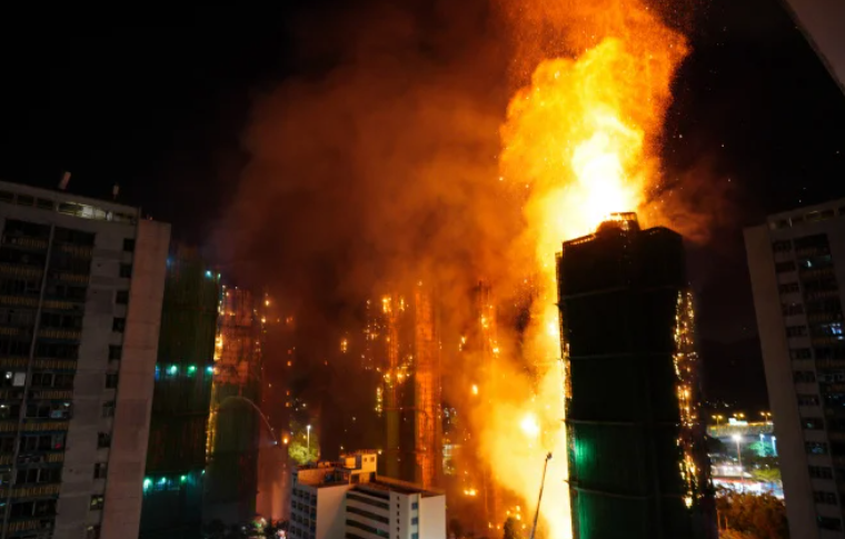 香港大火已致55人遇难