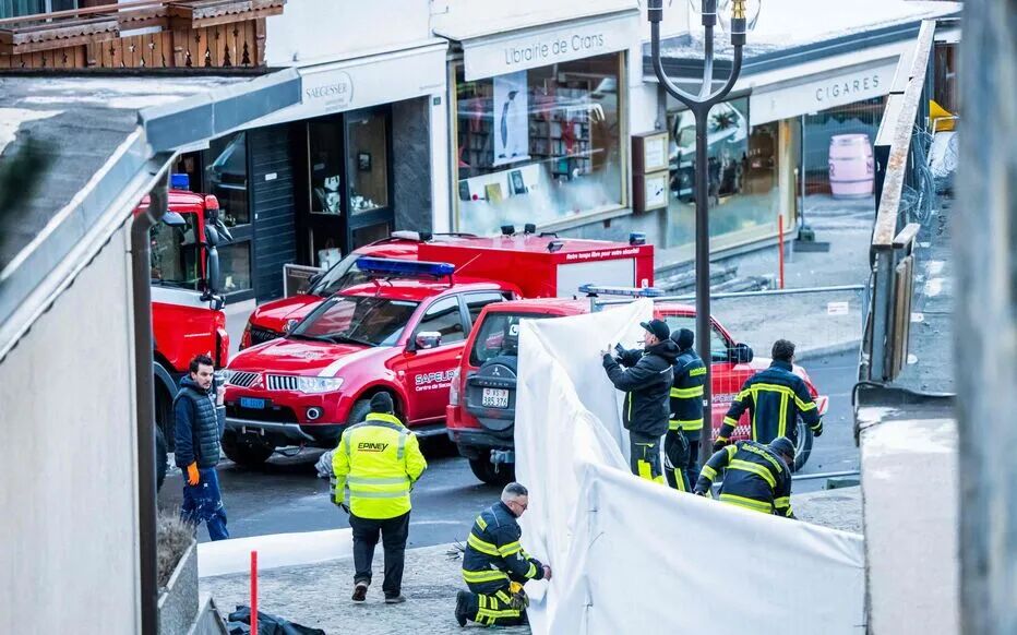 瑞士滑雪胜地酒吧爆炸,40死115伤。